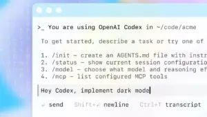 Codex features di ChatGPT